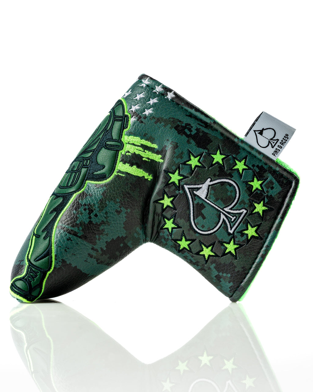 Pins & Aces Army Man Blade Putter Headcover