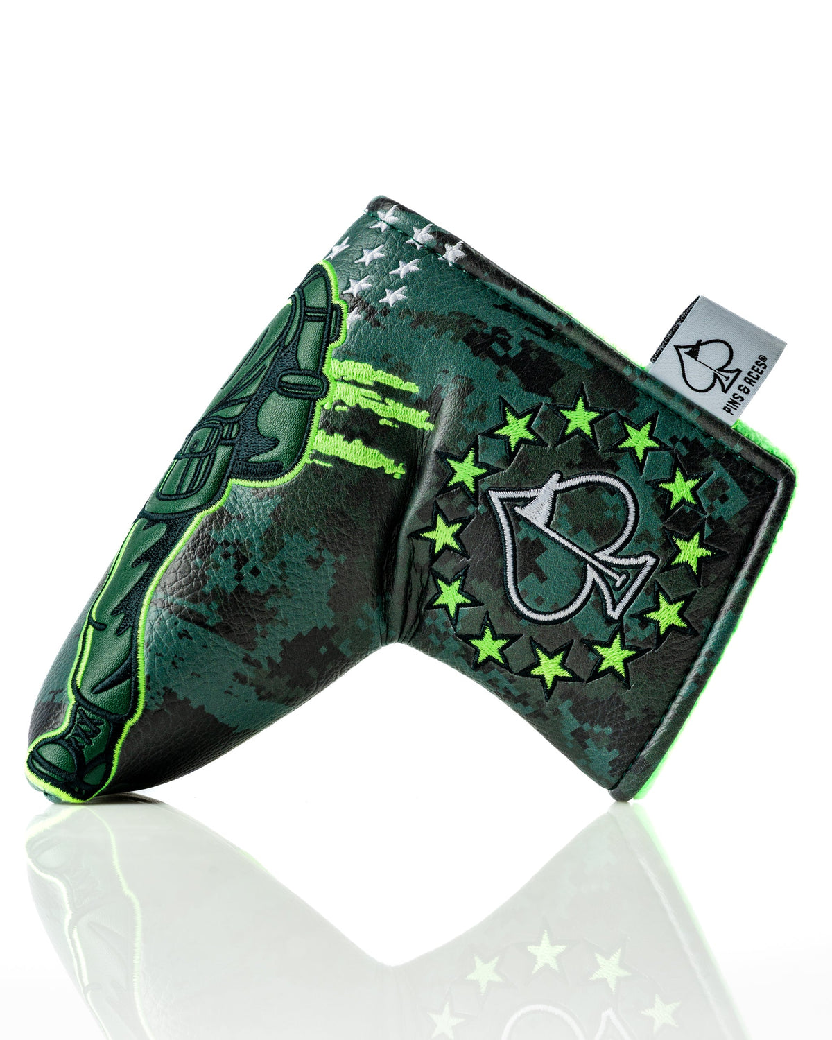 Pins & Aces Army Man Blade Putter Headcover