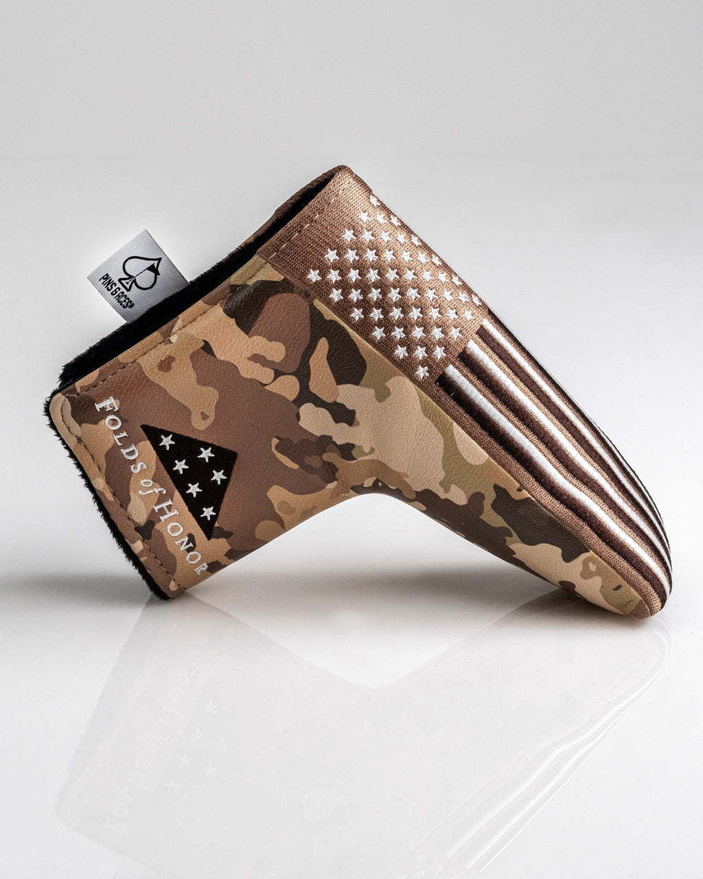 Pins & Aces Folds of Honor 2.0 Blade Putter Headcover