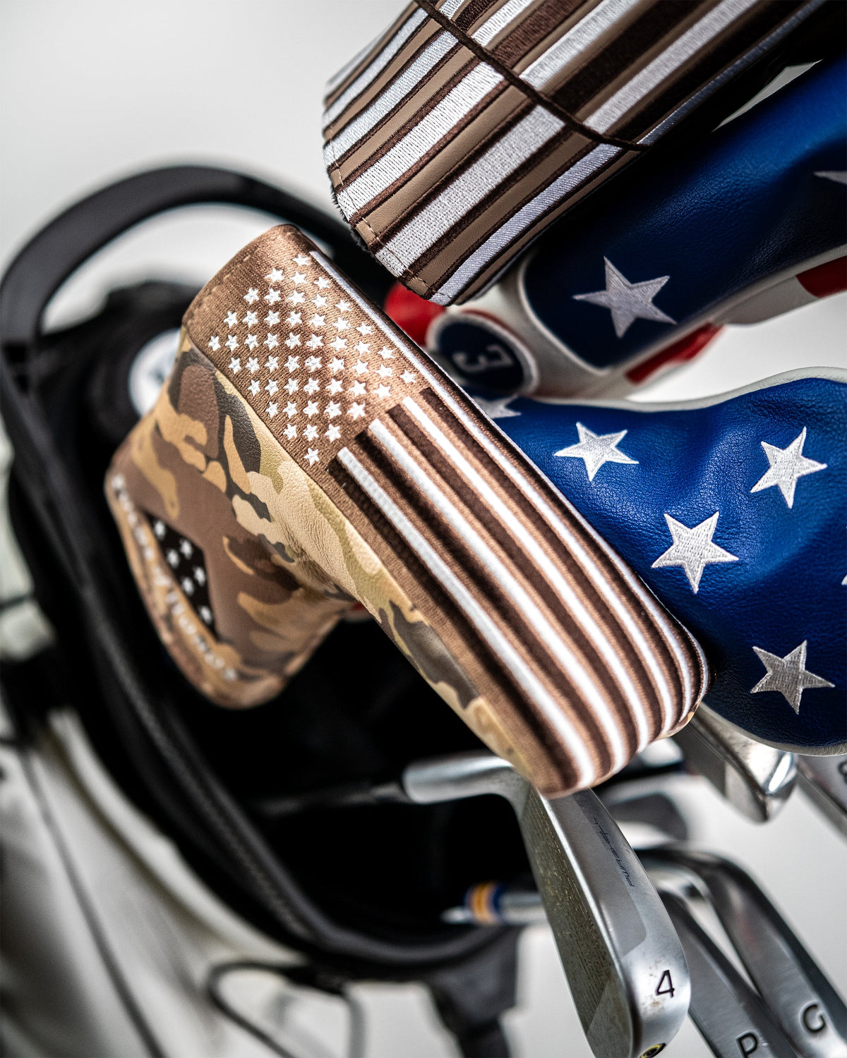 Pins & Aces Folds of Honor 2.0 Blade Putter Headcover
