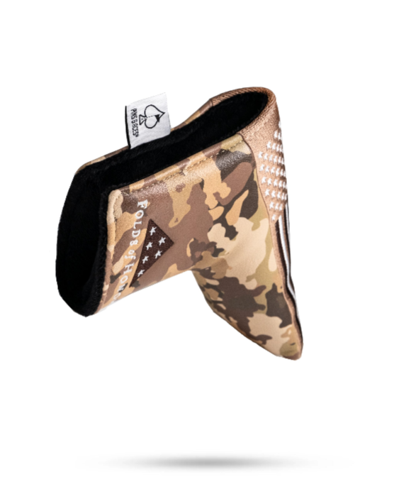 Pins & Aces Folds of Honor 2.0 Blade Putter Headcover