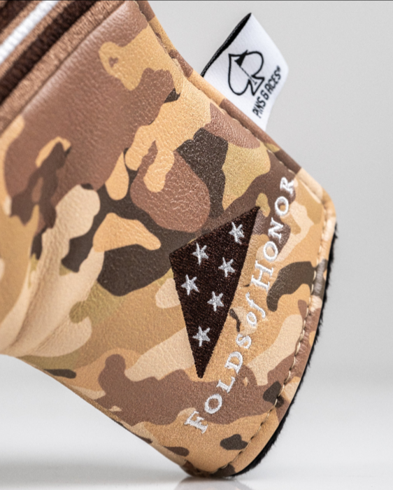 Pins & Aces Folds of Honor 2.0 Blade Putter Headcover