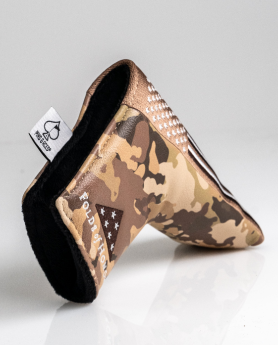 Pins & Aces Folds of Honor 2.0 Blade Putter Headcover