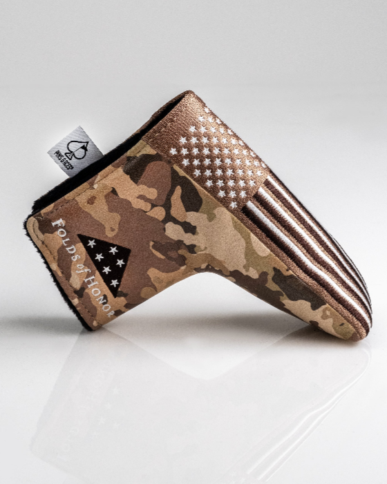 Pins & Aces Folds of Honor 2.0 Blade Putter Headcover