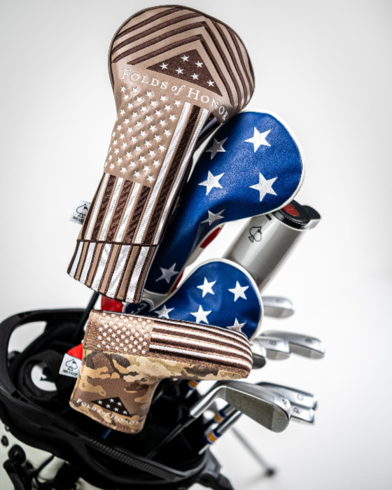 Pins & Aces Folds of Honor 2.0 Blade Putter Headcover