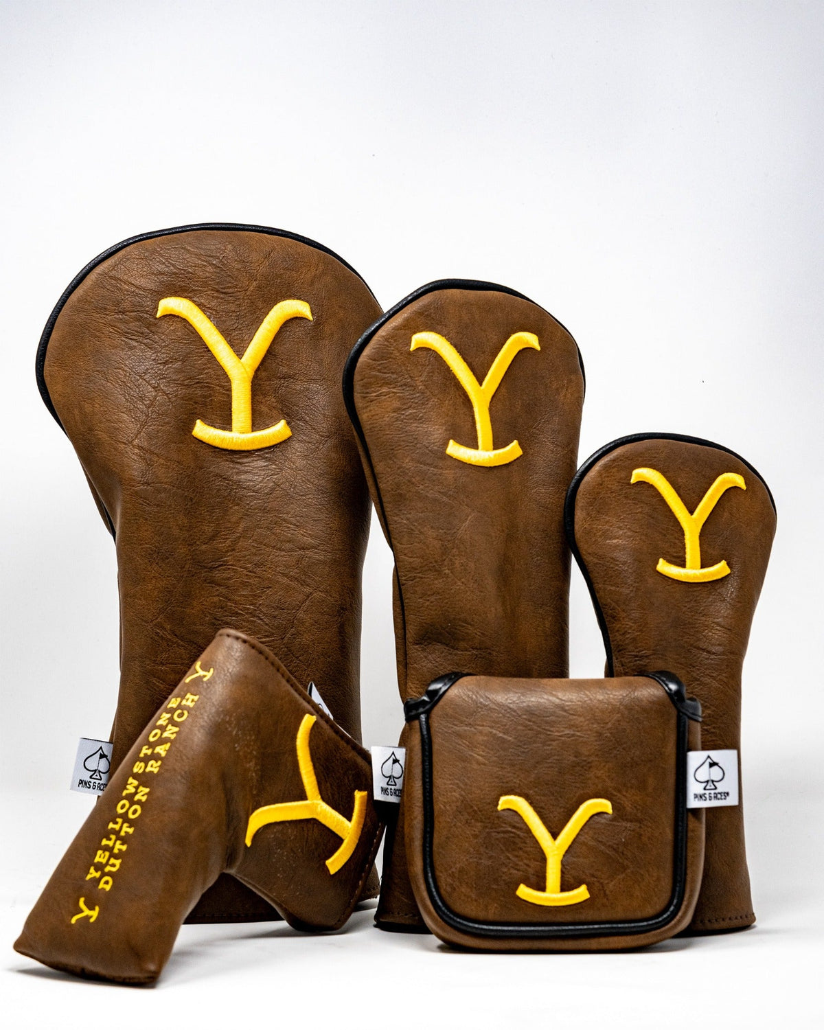 Pins & Aces x Yellowstone Blade Putter Headcover