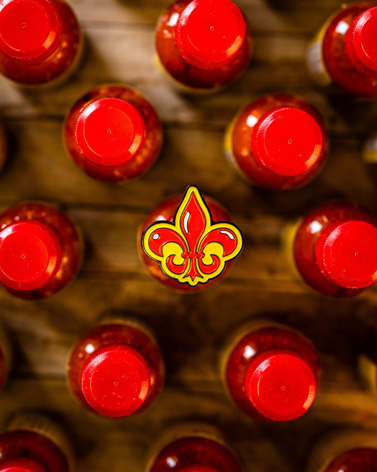Pins & Aces Fleur-de-lis Golf Ball Marker