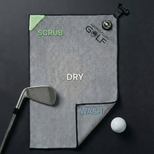 Aiming Fluid Magna-Anchor The 40 Magnetic Golf Towel (16×40)