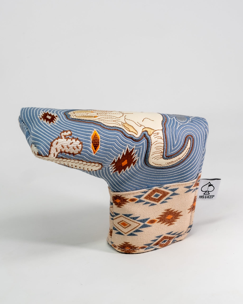 Pins & Aces Western Aesthetic Blade Putter Headcover