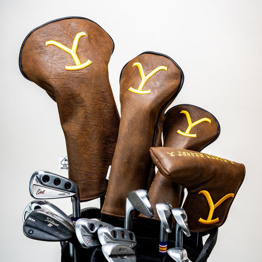 Pins & Aces x Yellowstone Blade Putter Headcover