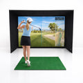 GolfBays EasySim Golf Simulator Enclosure