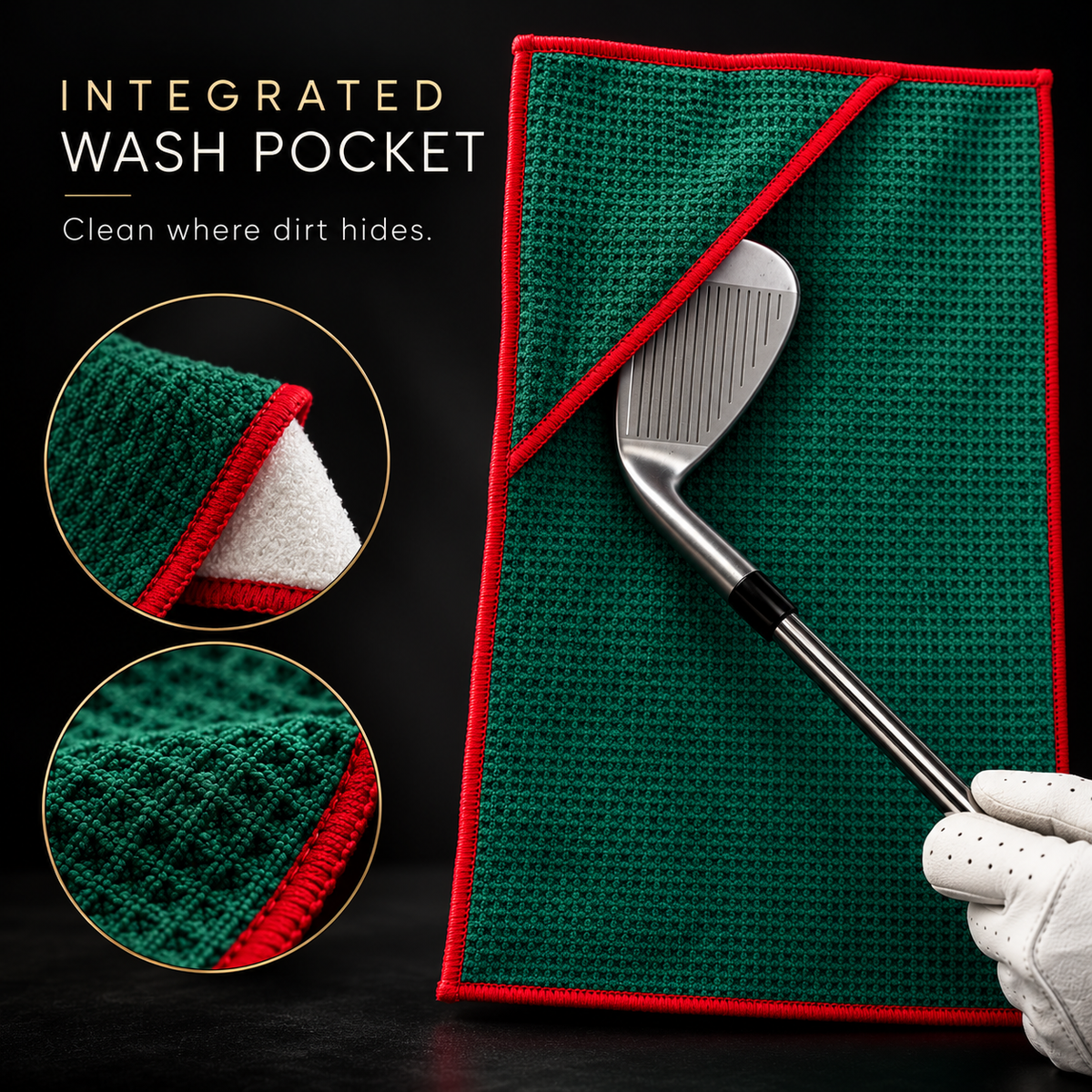 Reserve Evergreen Magnetic Golf Towel — Limited Edition