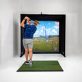 SimBox Golf Simulator Enclosure - 7 sizes available